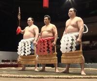 相撲で横綱土俵入りのとき 両サイドに一人ずつ 太刀持ち います Yahoo 知恵袋