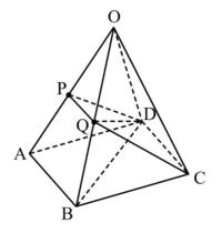 下の図の立体o Abcdは すべての辺が4cmの四角錐です 頂点cから頂点d Yahoo 知恵袋