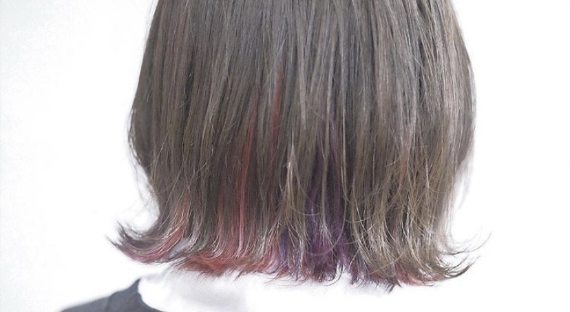髪の毛をインナーか毛先を染めます 画像の感じにしたいのですが バイ Yahoo 知恵袋