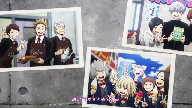 ヒロアカ4期edのこのキャラは誰ですか アニメ 僕のヒーロー Yahoo 知恵袋