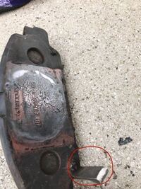 ブレーキを踏むと コツコツと音と感触があるのですが フロントブレー Yahoo 知恵袋