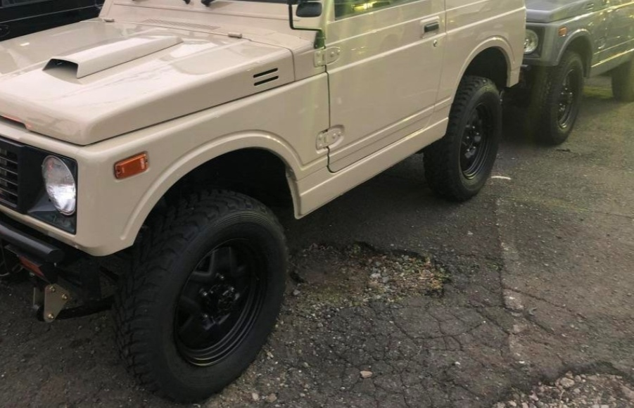 JA11ジムニーの社外リーフについての質問です。』 スズキ ジムニー