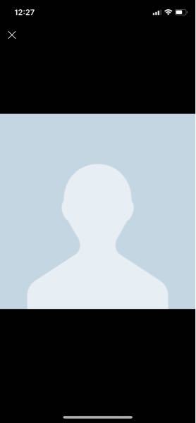 LINEの友達のアイコンを拡大しようとすると、初期設定のアイコンの 