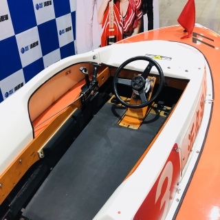 競艇ボートのハンドル ?#ミッドナイトボートレース 若松1stマンスリー 