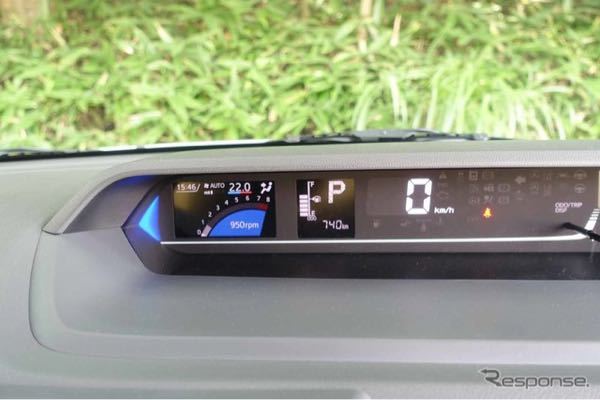 タントカスタムla660sの画像の部分に平均燃費や航続可能距離など