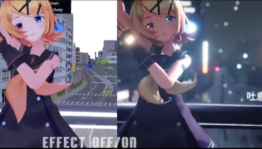 MMDのエフェクトについて質問です - RayMMDを使用して画像 - Yahoo 