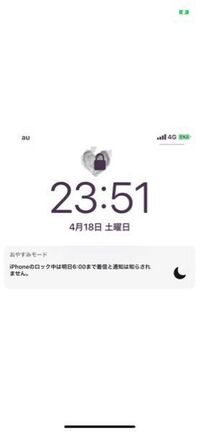 Iphone11なんですけどこの鍵マークを自分のすきな画像で鍵の部 Yahoo 知恵袋