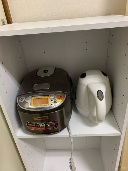 大至急‼️】このようなカラーボックスの中(1番上じゃない所)に電子