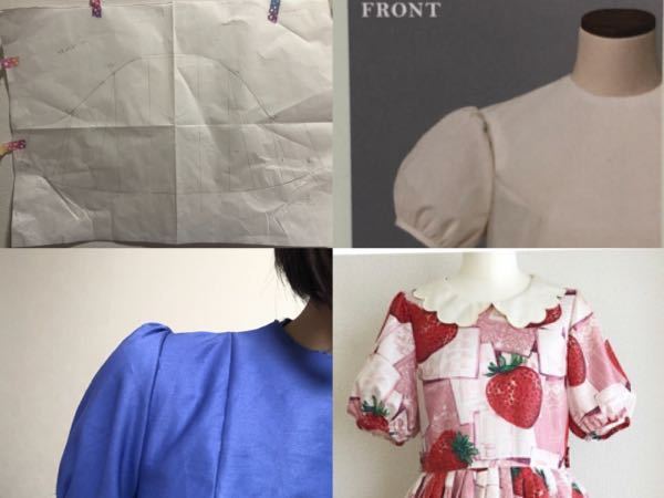 パフスリーブの袖山について 洋裁初心者です 誌上 パターン塾 Yahoo 知恵袋