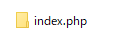 phpのファイルを作りたい。
windous(C) > xanpp > htdocs > test
testの中にindex.phpというファイルを作ります。 拡張子も正確に入れたのに画像のようになってphpファイルということになっていません。どうすればphpファイルということになりますか？