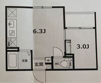 この1dkの間取りだと どのような家具のレイアウトが良いでしょうか 物作り系の大 教えて 住まいの先生 Yahoo 不動産