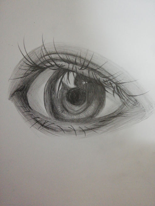 絵の評価をお願いします - 私は中学三年生でこういう絵を描くのは