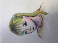 色鉛筆を重ねて 深みが出る絵を描きたいのですが ただただカラフルな人になって Yahoo 知恵袋