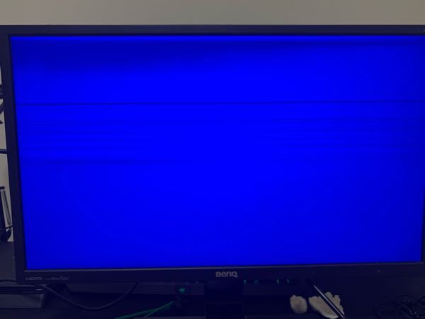 モニターについてです。 - 突然画面が定期的に乱れるようになりまし