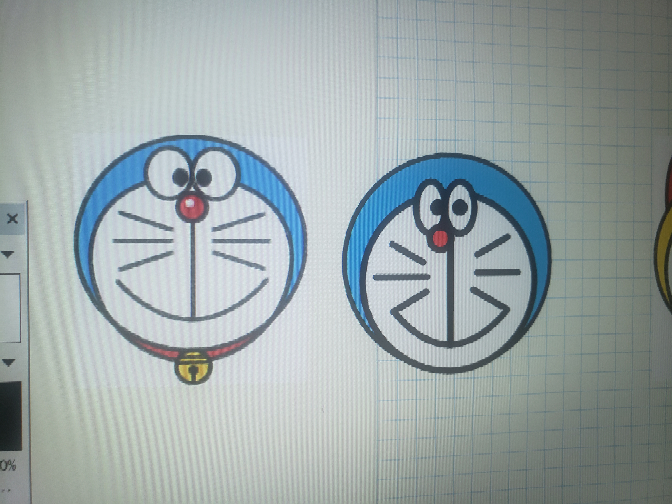 Cadでドラえもんを書く課題があります 鈴ひもが書けません 曲線ツールを使う Yahoo 知恵袋