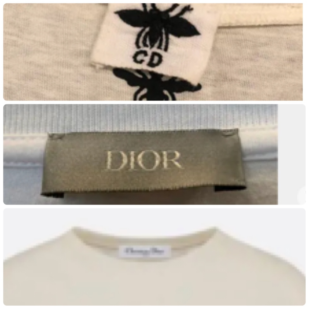 DiorのTシャツのタグはいろんな種類があるのでしょうか？同じTシャツでもタ... - Yahoo!知恵袋