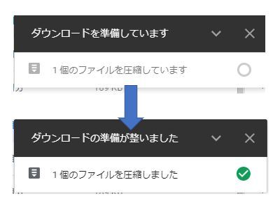 グーグルドライブからファイルを一括ダウンロードしたいのですができなくなってし Yahoo 知恵袋