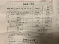 歯科用麻酔キシロカイン 1 8ml中 の濃度は何パーセントですか キシ Yahoo 知恵袋