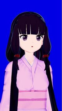 このキャラが もみあげの所を紐 のようなもでバッテンにして結んでる Yahoo 知恵袋