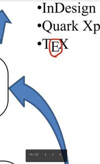 ワードやパワーポイントで この Tex の E のように少し下へす Yahoo 知恵袋