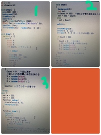 processingを使って複数のプログラミングを組み合わせったたいのですが、Void drawなどを複数使っているのが原因だと思うのですが、この場合どう修正すれば動くのでしょうか？ 