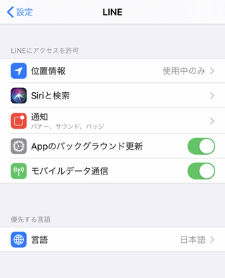 アクセス に line 写真