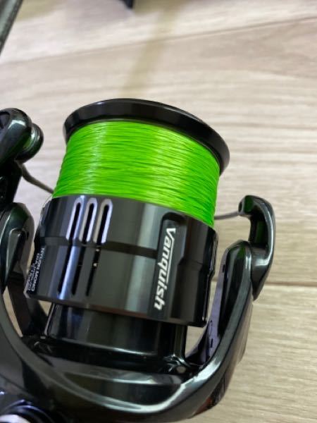 19ヴァンキッシュ2500sです。 - 0.6号のPEラインを150m巻きま