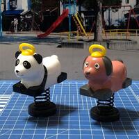 公園にある こんな感じのバネの付いた遊具 何と呼んでいますか Yahoo 知恵袋