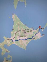 札幌 羅臼車旅行 札幌から羅臼まで高速道路と一般道を使って行こう Yahoo 知恵袋