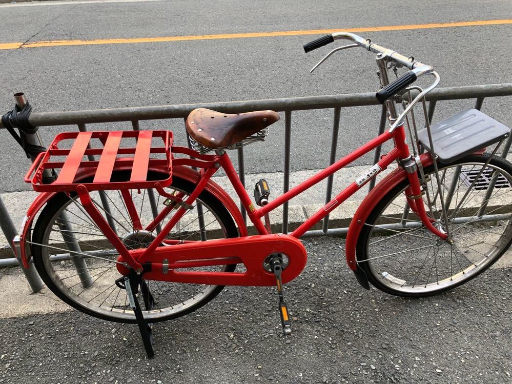 昔は郵便物を自転車で配達していたことを覚えておられますか？ - 今