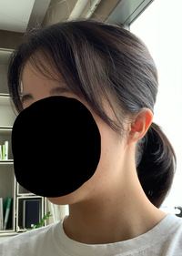高1です この髪型は不自然ですか 髪を切ったのですが 縛った時に前 Yahoo 知恵袋