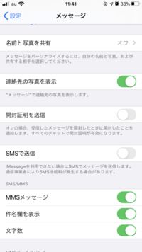 Iphoneのメッセージについて質問です 青と緑の違いですがら青色 Yahoo 知恵袋