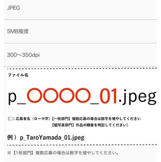 写真をコンクールに出したいのですが メール応募でjpegファイルの作り方がわ Yahoo 知恵袋