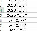 Excel VBAで B列に年月日があって
月が変わったら1行挿入はどうやってやるのが
最も簡単ですか？
