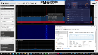 Pc用ワンセグチューナーを接続しsdrsharpでfm受信しているときのcp Yahoo 知恵袋