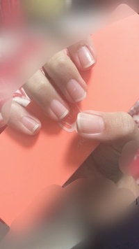 この爪の形って変ですかね 綺麗ですね Yahoo 知恵袋