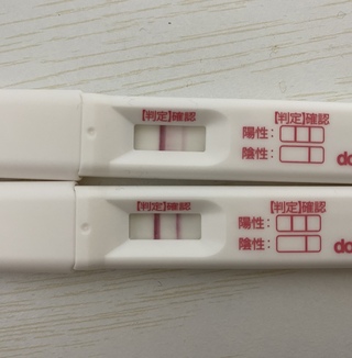 妊娠検査薬出ます 10月に自然流産をしました その後 ２度目の生 Yahoo 知恵袋