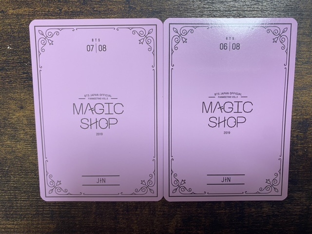 公式 BTS ミニフォト MAGIC SHOP 韓国盤-
