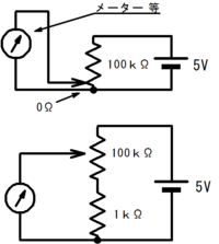 電子回路は全くの初心者です 教えてください画像で上の回路図の様に電 Yahoo 知恵袋