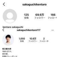 Instagramの坂口健太郎のアカウントは公式ですか ア Yahoo 知恵袋