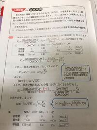 化学平衡の問題です 1 ではch3coo とともに H2o Yahoo 知恵袋