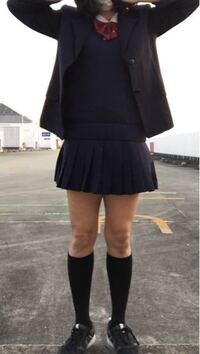 初めて投稿します 女装しました 足 太すぎでしょうか スカー Yahoo 知恵袋