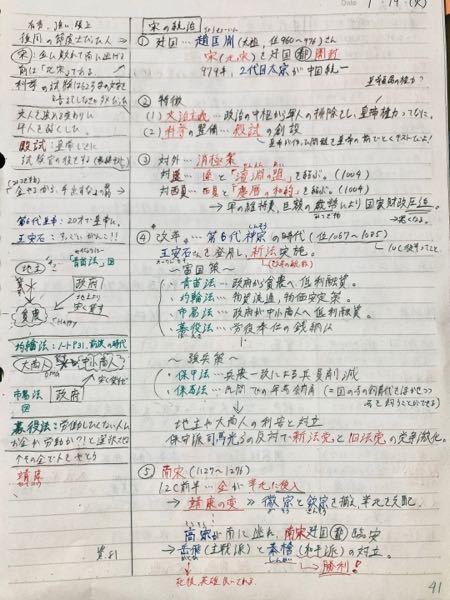 高校生です このノートの字は汚くて読みにくいですか また まとめ方 Yahoo 知恵袋