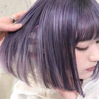 ブリーチ１回した紫色の髪色は色落ちどんな感じになりますか Yahoo 知恵袋