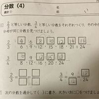 小学５年算数問題ですが 以前にした単元の復習なんですが空白の部分の答えが Yahoo 知恵袋