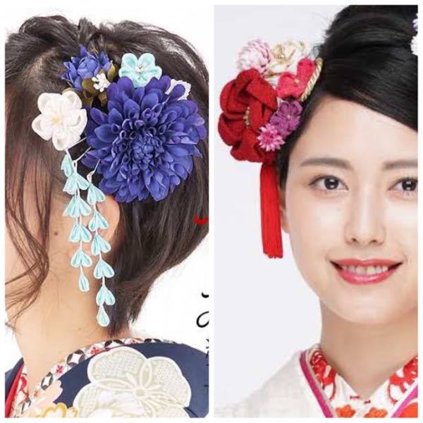 成人式の髪型について 振袖に合わせる髪飾りで 画像のような房と Yahoo 知恵袋