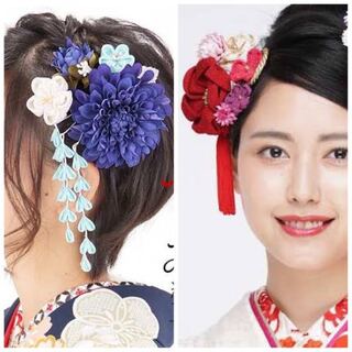 成人式の髪型について 振袖に合わせる髪飾りで 画像のような房と Yahoo 知恵袋