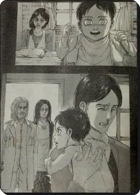 進撃の巨人の記憶ツアー中 グリシャが大人エレン達の方を見て話してる Yahoo 知恵袋