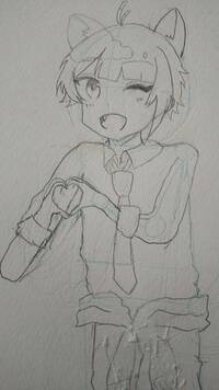 莉犬くんアナログで描きました 感想 アドバイスお願いします 批評で Yahoo 知恵袋