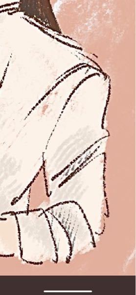 アイビスペイントでこのようなクレヨンで書いたような線はどうやって出 